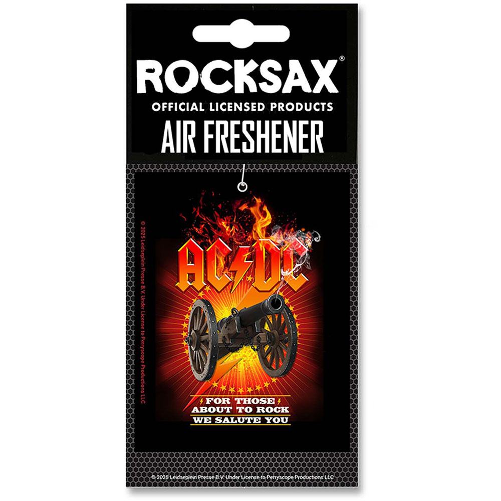 Rocksax AC/DC - For Those Air freshener - Black